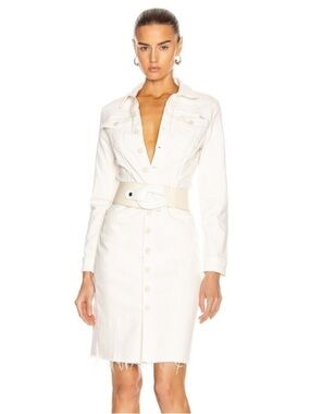 Mother White Denim Dress